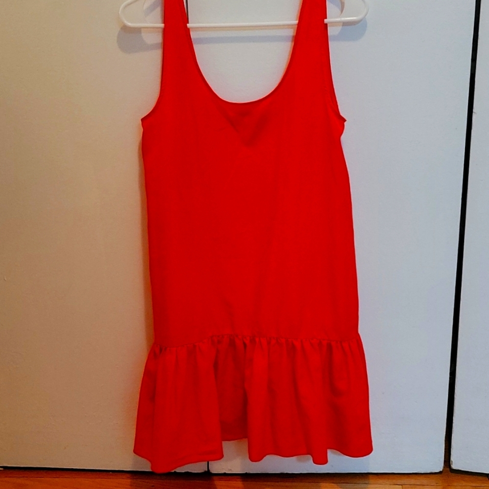 Red dress, Mango, size small
